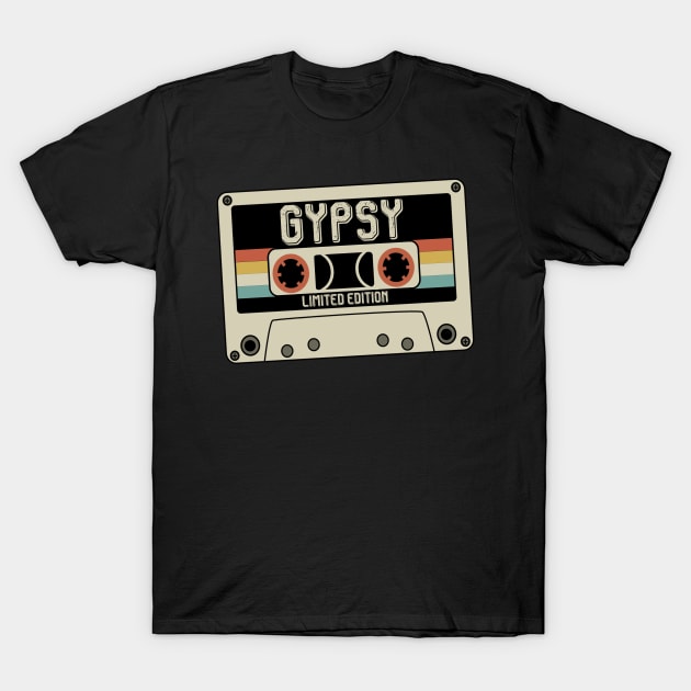 Gypsy - Limited Edition - Vintage Style T-Shirt by Debbie Art